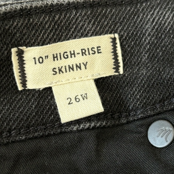Madewell Woman 10'' High Rise Skinny Jeans Plus Size: 26W - Picture 7 of 8